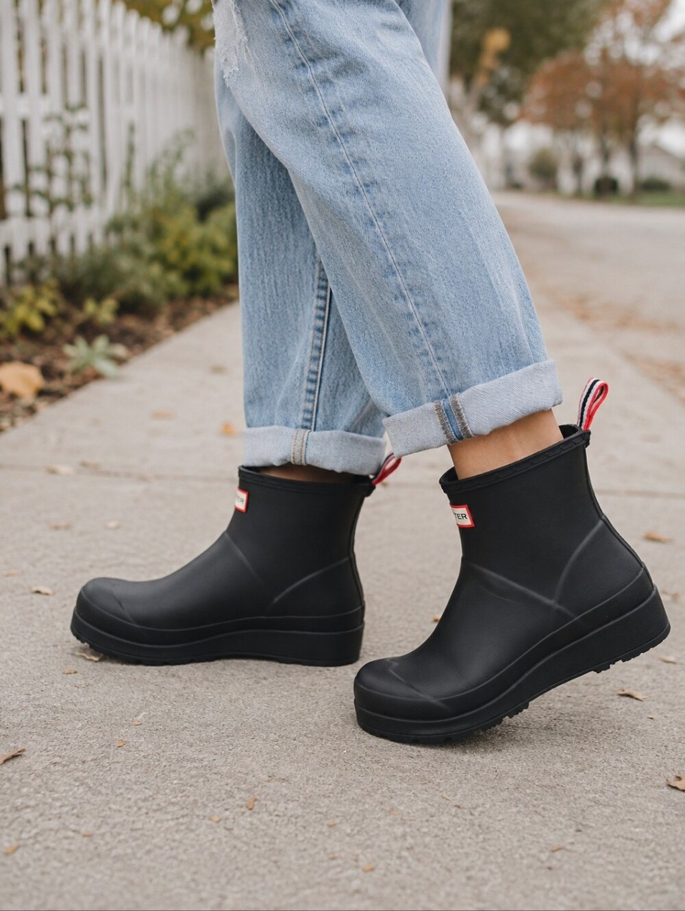 HUNTER Original Play Short Rain Boot Size 7